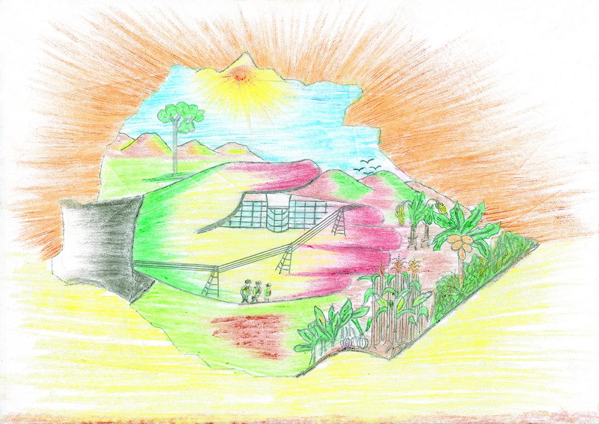 WFP's tweet image. Last call! Vote for your favourite artwork on #ZeroHunger → Infinite Possibilities now! facebook.com/media/set/?set…