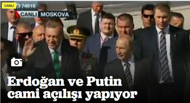 Cumhurbaşkanı Erdoğan Moskova Merkez Camii'nin açılışına katılıyor. yenisafak.com/dunya/erdogan-…