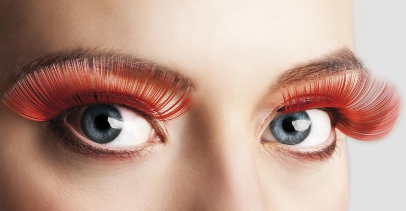 Will you be a little devil this Halloween?
These jumbo red false lashes will be the perfect accessory.
Coming Soon!!