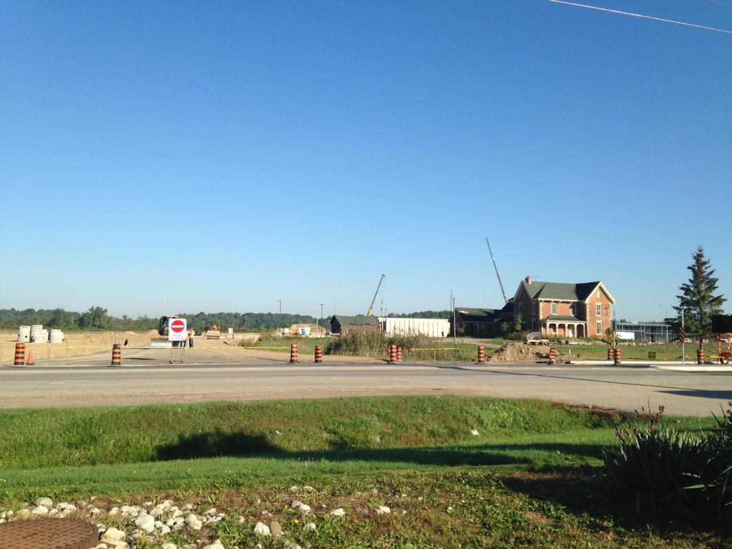 CloseToHomeFarm's tweet photo. It is sad to see good farm land turned into development areas. http://t.co/2pve5PZre4