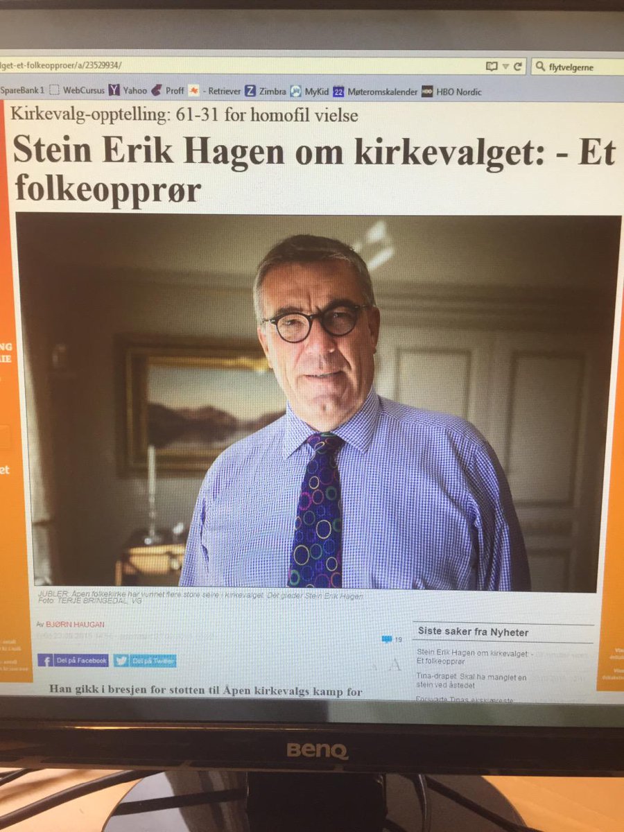Når Stein Erik Hagen leder an i et folkeopprør. #denfolelsen