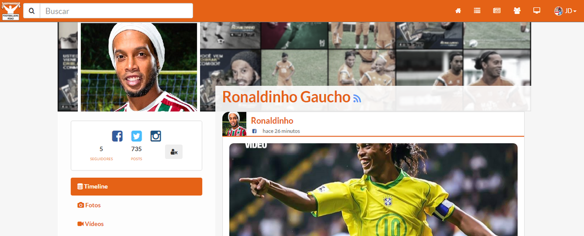 FootballersRoad's tweet photo. ¿Has visto cómo son los NUEVOS PERFILES de tus jugadores favoritos en #FootballersRoad? MIRA: http://t.co/nYGnmvT7MJ http://t.co/caYv57IeEG