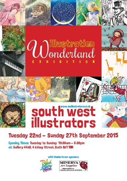 Great to see all who came to our PV last night @Studio44AD #IllustrationWonderland on til Sun bit.ly/1hrCWmb