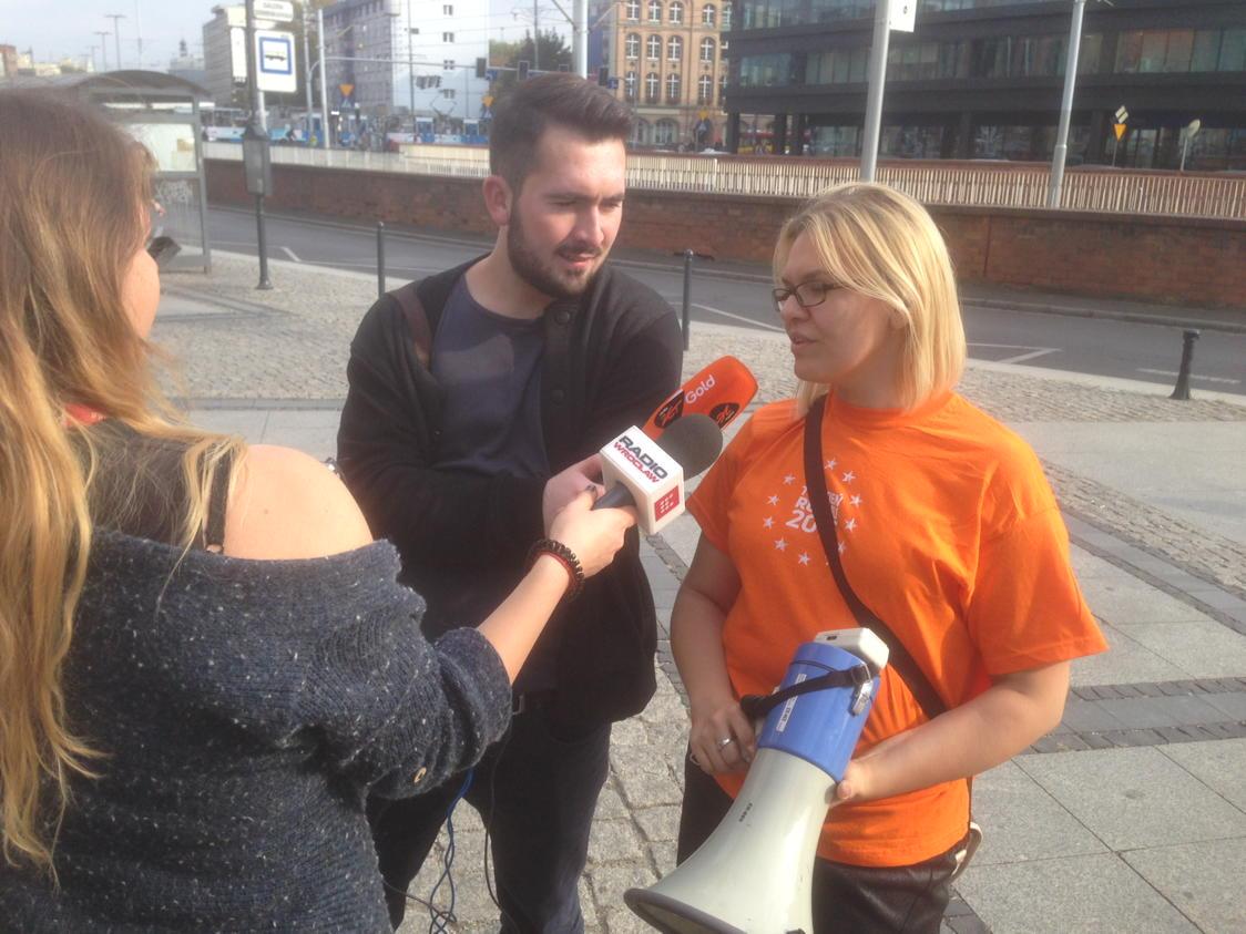 getting lots of attention during #moveweek in Wrocław, PL. #nowwemove #BeActive