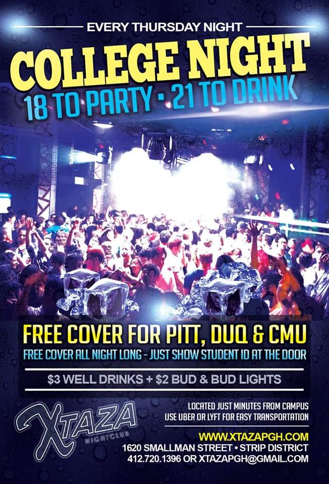 Best Thursday Night College specials in tahn!