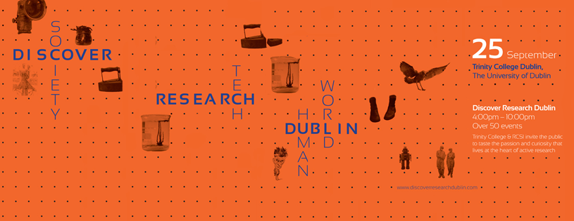 tcddublin's tweet photo. Going to Discover Research Dublin #DRD2015 this Friday night? Get your events list here https://t.co/WgNaiBeDW4 http://t.co/6HQJC7BR3j