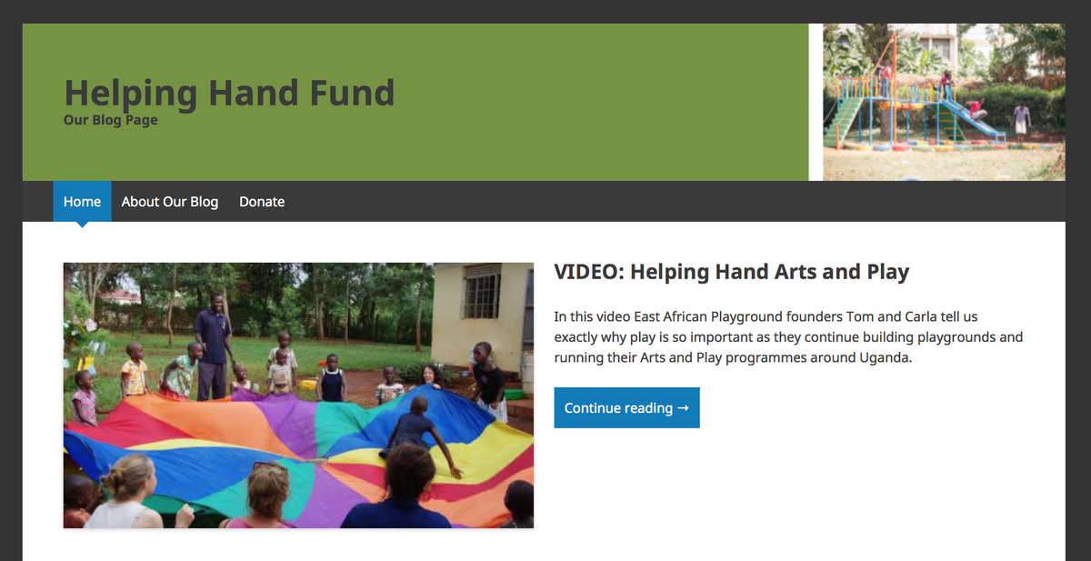 HelpingHandFund's tweet image. REMINDER we have just launched our new blog page, check it out here: helpinghandfund.me