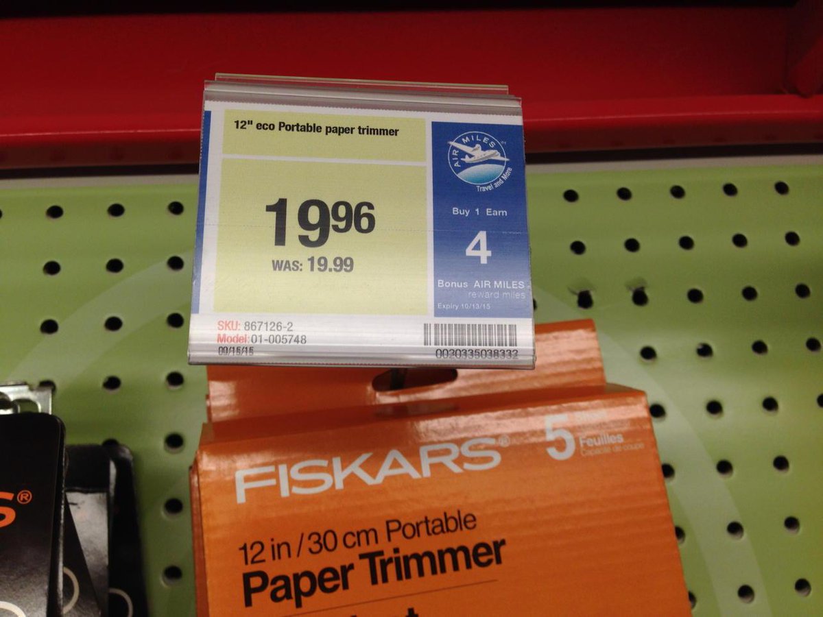 CityNatasha's tweet photo. What a deal! Must pick one up now! #Staplesfail #3cents http://t.co/fdV6Mqkkx4