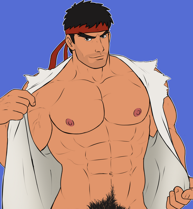 2. 1. goes to the oh so sexy Ryu from Street Fighter. 