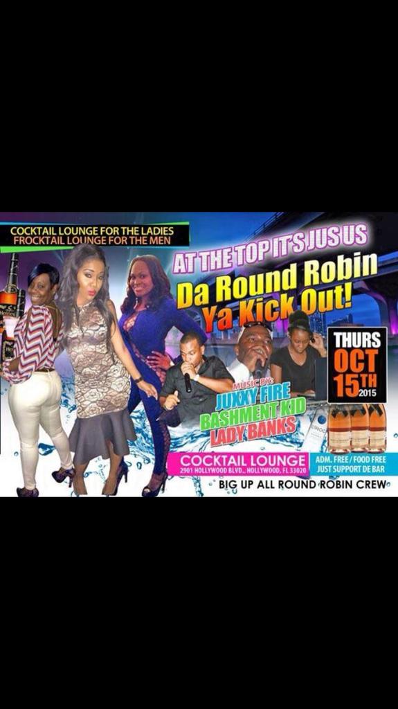bashmentkid's tweet image. DA ROUND ROBIN YAH KICK OUT / FROCKTAIL LOUNGE 2901 HOLLYWOOD BLVD HOLLYWOOD, FL 33020.......WAY UPP