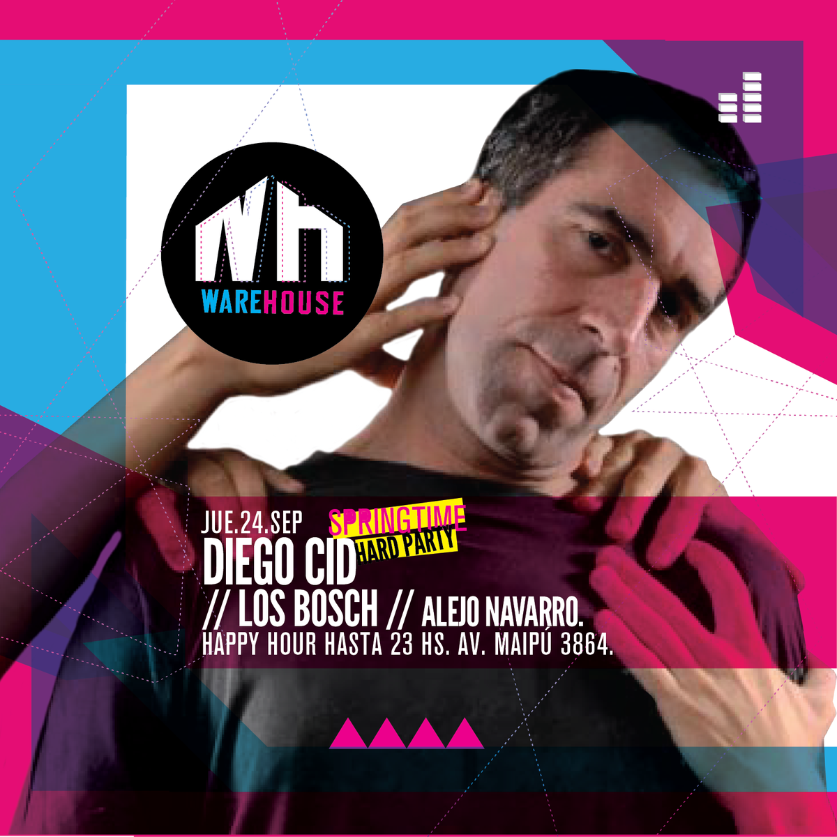 level_olivos's tweet photo. Mañana aunque siga la lluvia, la primavera se festeja igual!!
somos #warehouse By @level_olivos 

Open 20.30Hs http://t.co/YiJ10grul0