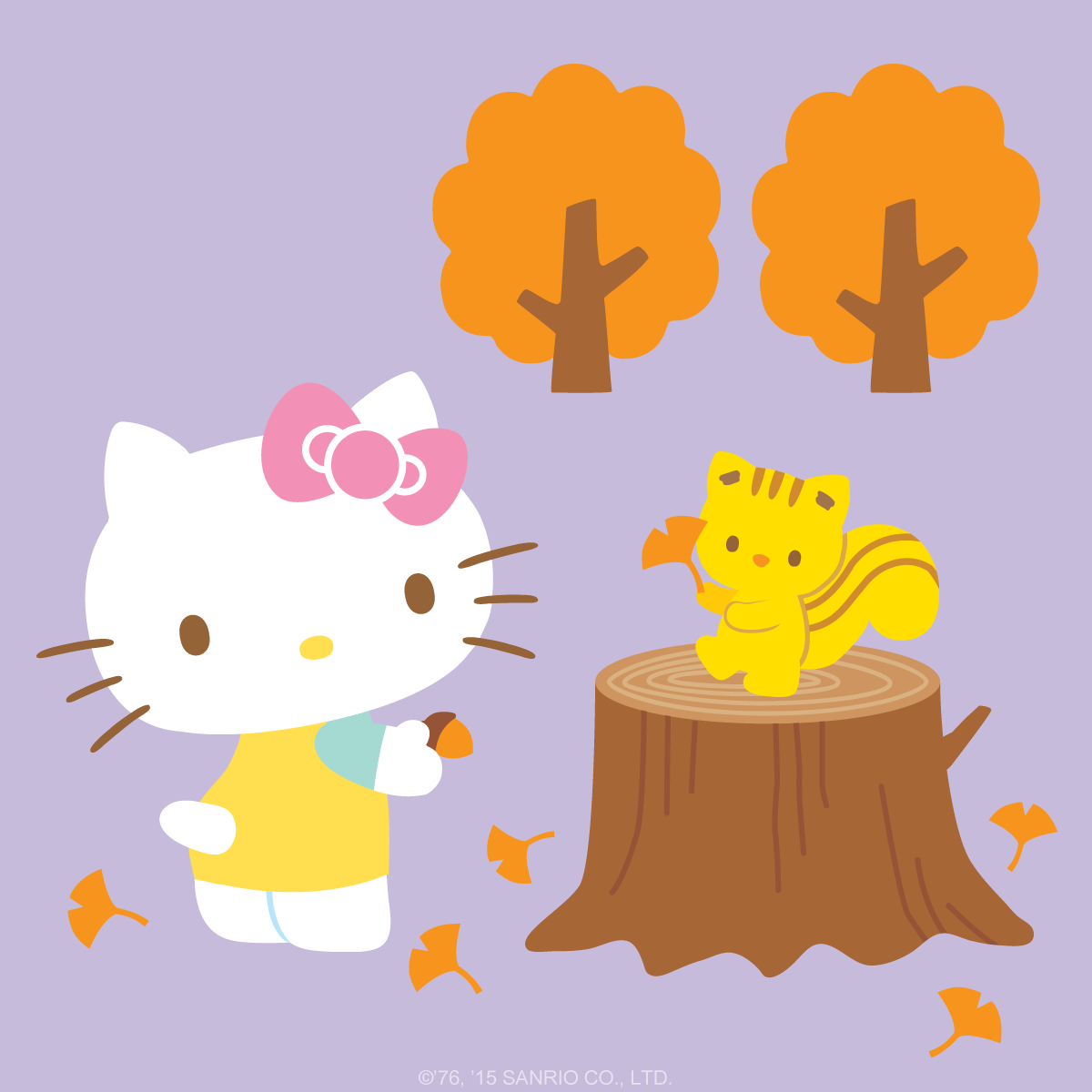  Hello  Kitty  on Twitter Autumn  is in the air today is 
