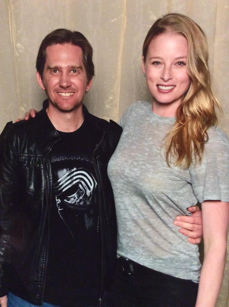 DrRock01's tweet photo. @RachelNichols1 thanks for being the highlight of @OzComicCon. It was an honour to meet you and listen to your panel. http://t.co/trU47C92gj