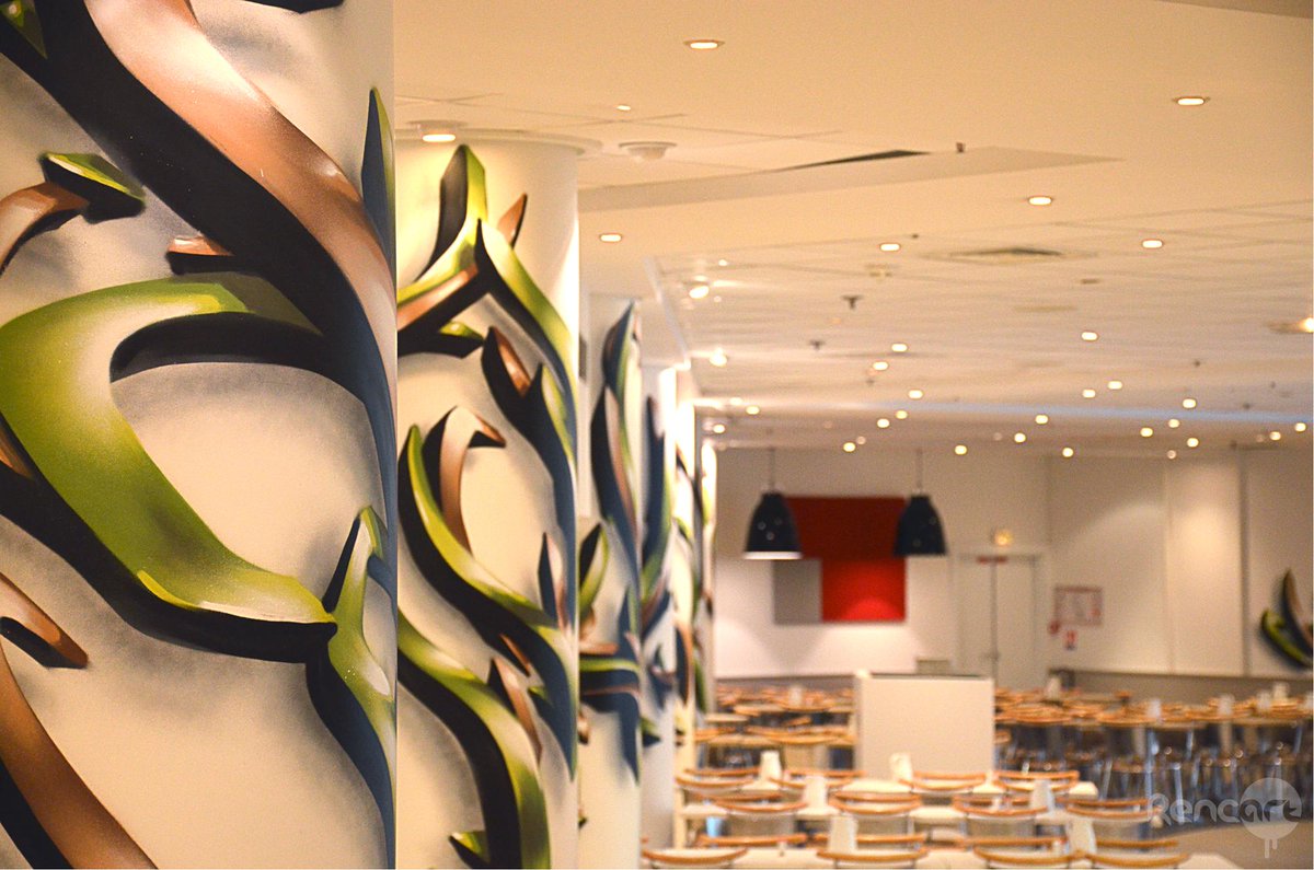 Arpège, filiale d'@Elior_France , a missionné Rencart pour envahir le restau d'entreprise La Coupole avec <a href="/djalouz/">djalouz</a>.