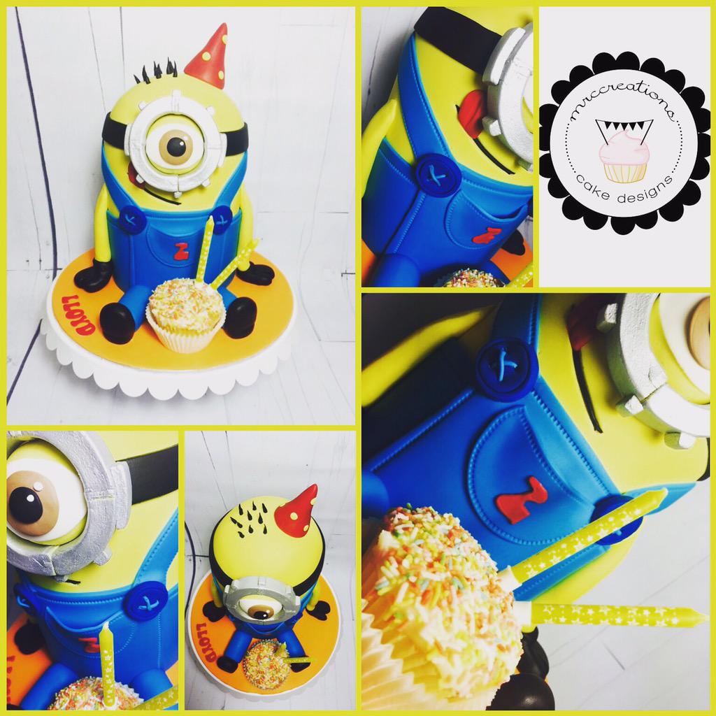 MrcCakeDesigns's tweet photo. Minion love #minions rule http://t.co/kHgz44hlEp