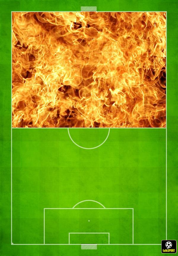 bestfreebetsuk's tweet image. Robert Lewandowski's nine-minute heat map last night.

#Lewandowski #fcbayern