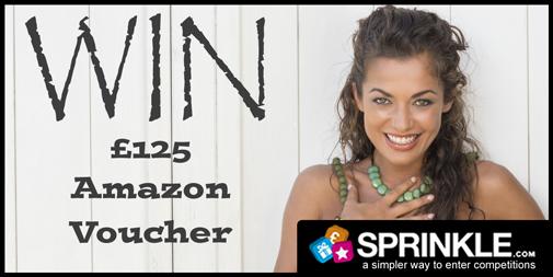 Sprinkle_com's tweet photo. EXCLUSIVE:  Win a £125 Amazon Voucher >> http://t.co/aqFv9jmkQl #competition http://t.co/GnYxOtBNtV