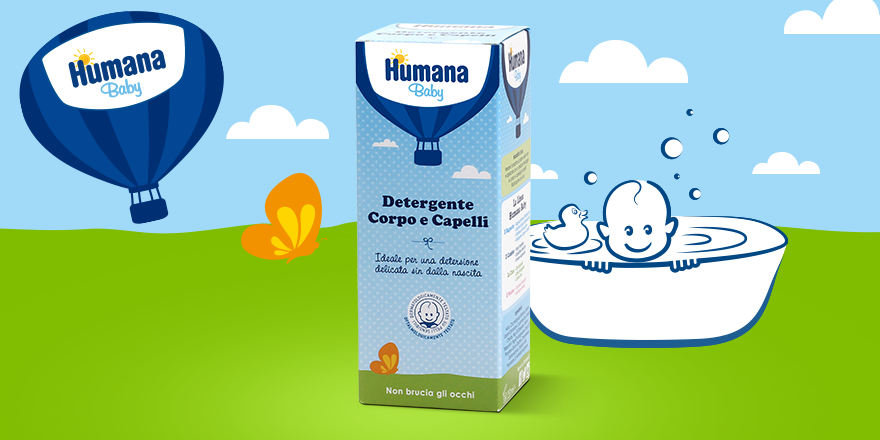 Humana_IT's tweet photo. Il nuovo detergente corpo e capelli di Humana Baby per il tuo piccolo. Eccolo qui ---> https://t.co/bxGLDgPpZp http://t.co/ky8M0ypxwb