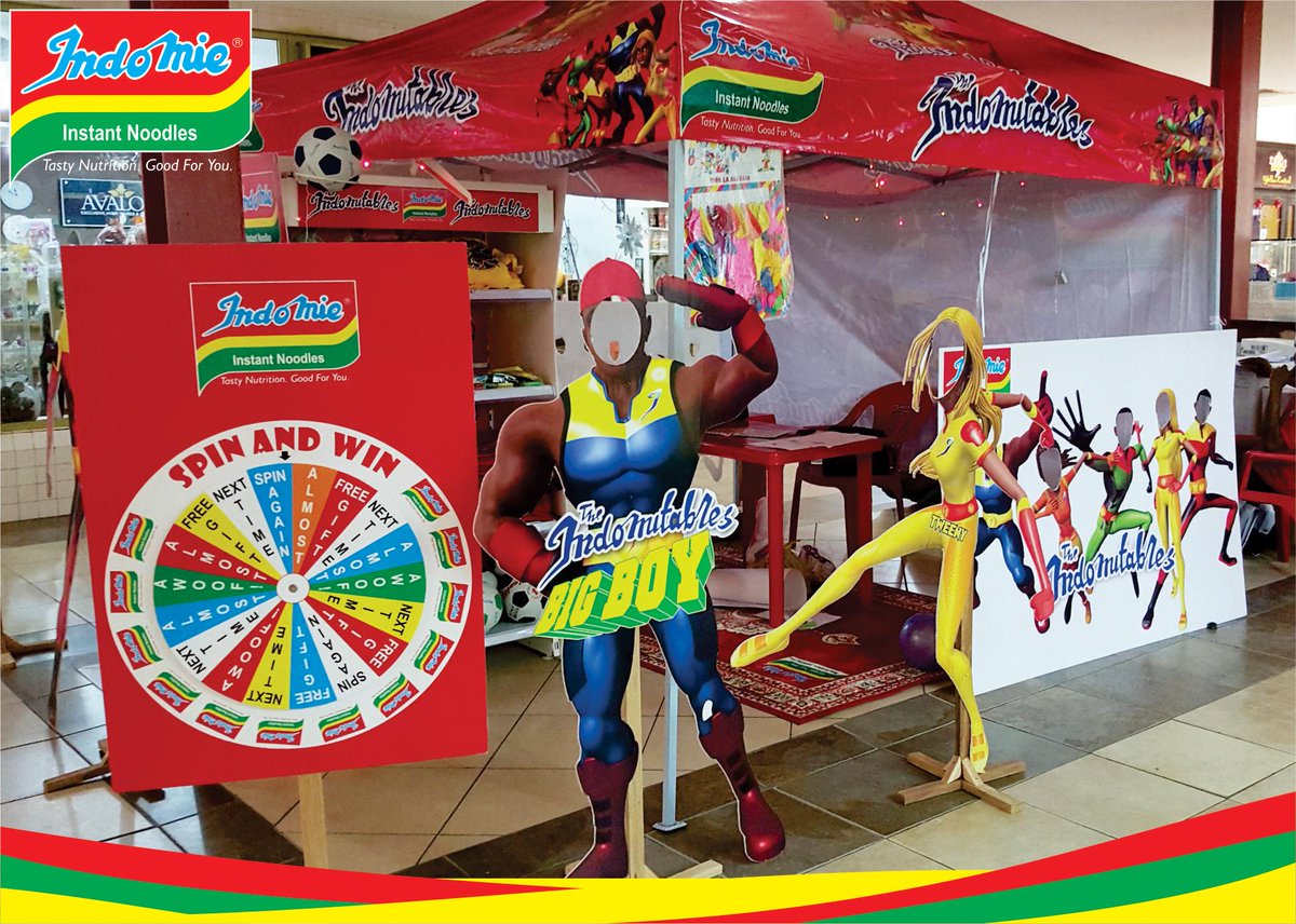 indomienoodle's tweet photo. Spend an entire weekend with ur favourite #Indomitables characters at our new&amp;exclusive Indomitables #Store. #Indomie http://t.co/Rb7pA4a6rU