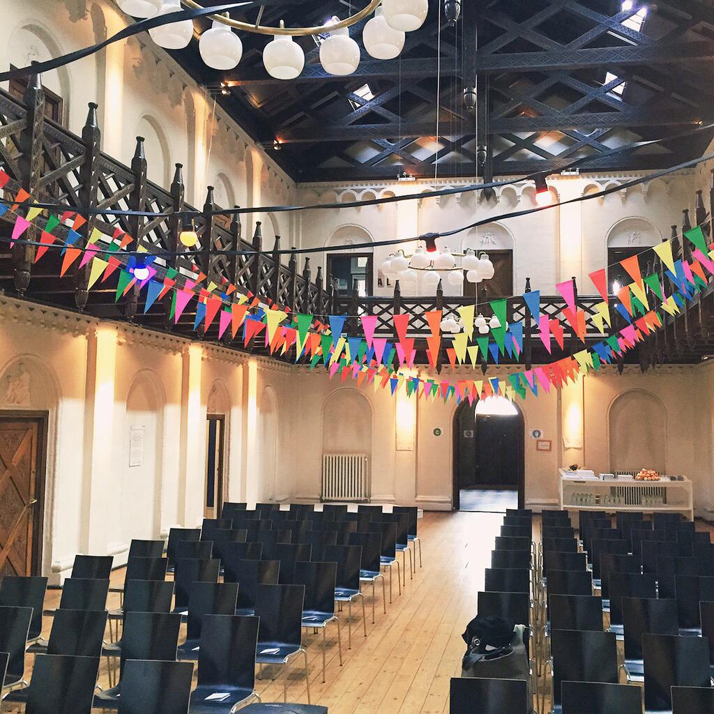 Så glæder vi og bare til at se kulturminister <a href="/BHaarder/">Bertel Haarder</a> #ildsjælefestival #Underværker #bygningskulturenshus