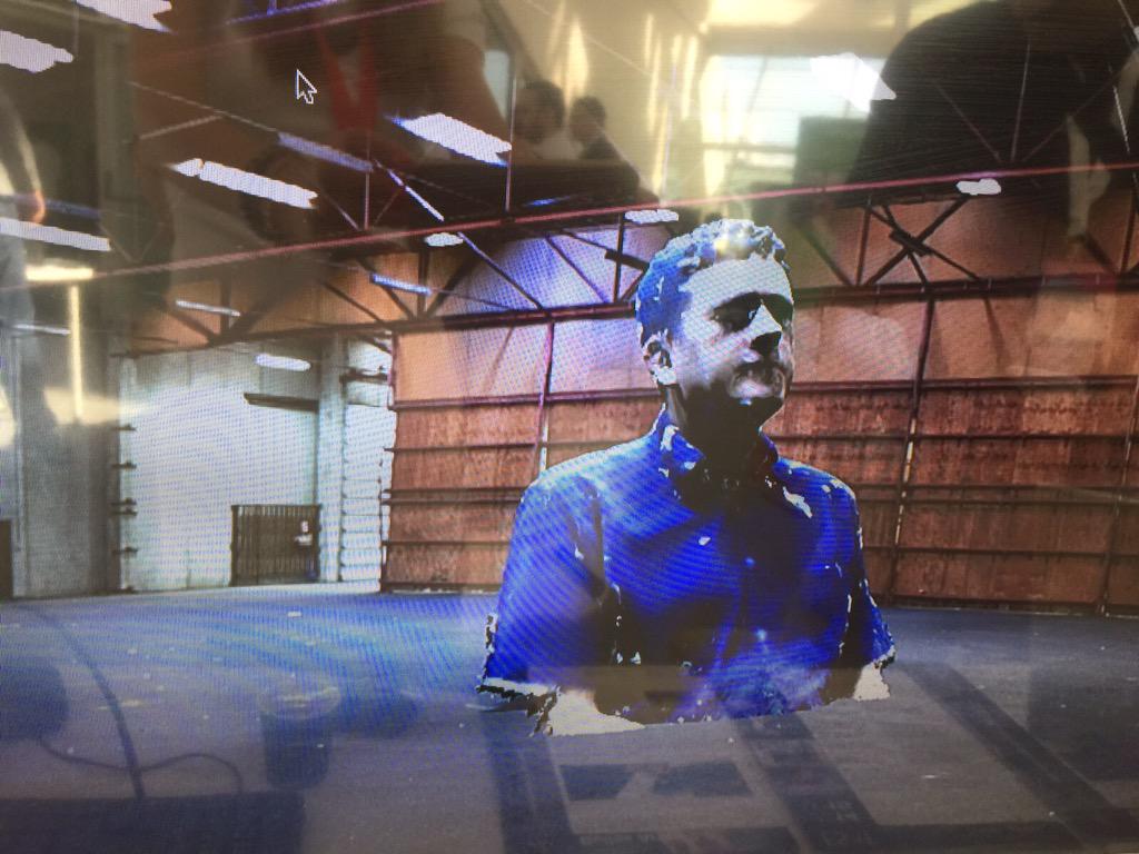 ESAT_Valencia's tweet photo. @solimanlopez Director de #ESATLab escaneando 3D en #ATC2015 @AppTradeCentre @alejandro_earts #ESAT http://t.co/dAmTMcXJGF
