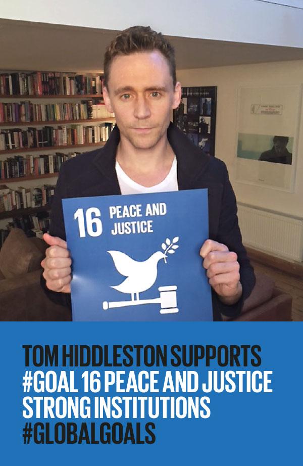 CinimeIE's tweet photo. Tom Hiddleston &amp; Cinime support #Goal16! Download #GlobalGoals app to interact with the #FirstEverCinemaAd on Sept 25 http://t.co/4dVEeVxyxN