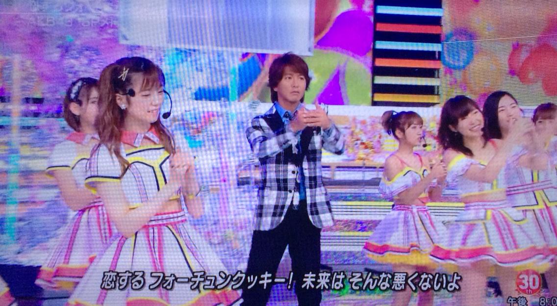 Mステ Akb48の新センターにsmapの木村拓哉さん 42 が就任 Togetter