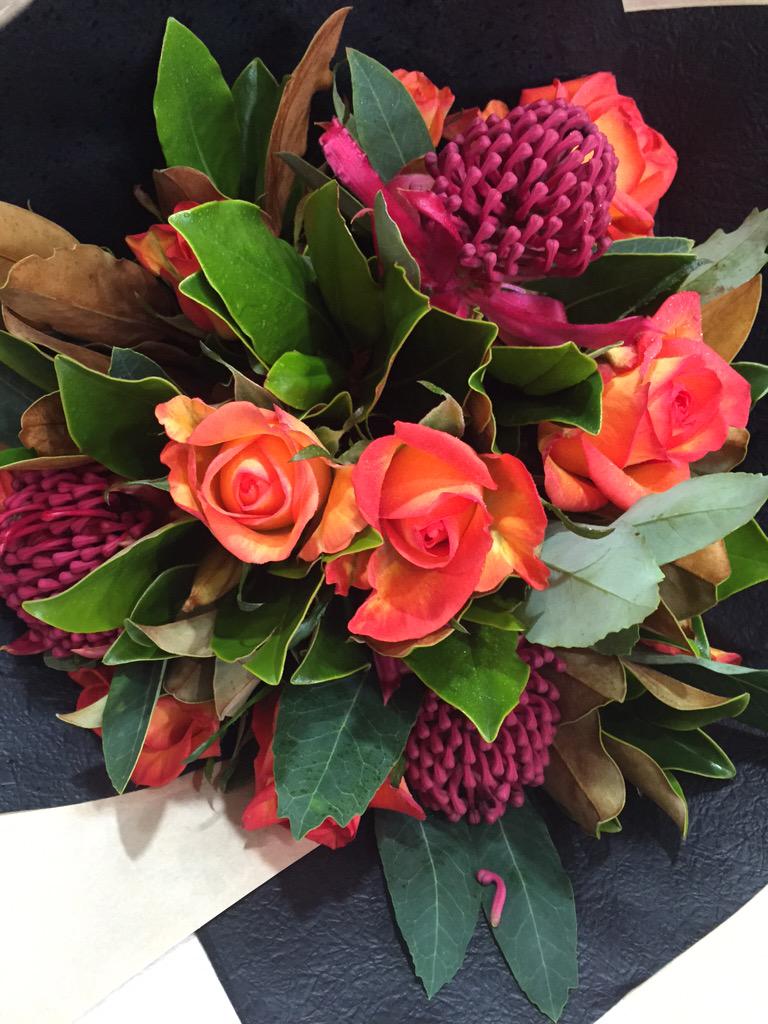 jwanford's tweet photo. Waratahs are in season.. Love,love,love #fleurtybynature #waratahs http://t.co/xaViFZxKct