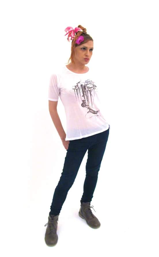 elsinvivircom's tweet image. Colaboración con @Honevo y su #BionicArt Su obra en @madphotogallery #Modasostenible #Slow