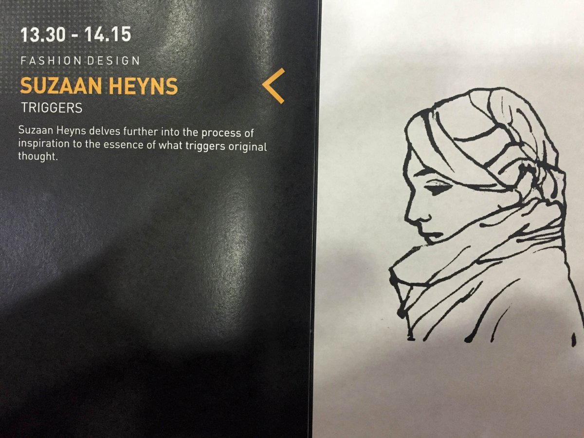 ArchitectsPIA's tweet photo. #Fashion Design ... 'Triggers' by @suzaanheyns #IdeaCon15 http://t.co/U0ADETcDKJ