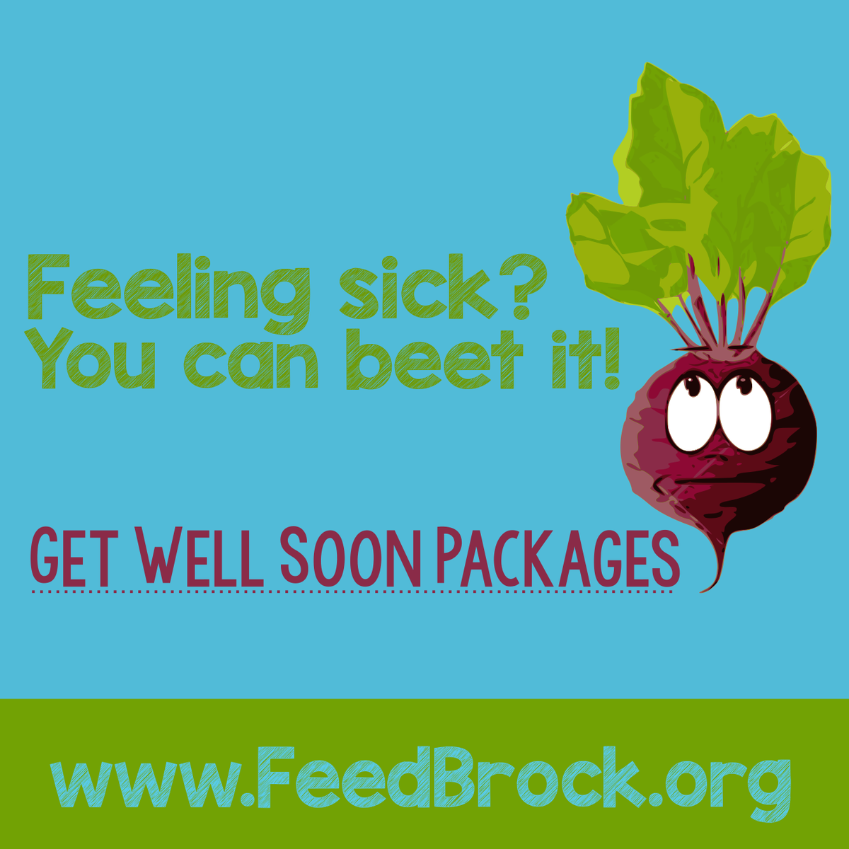 FeedBrock's tweet photo. We now deliver free "Get Better Soon" Packages for students who are illin at #BrockU.  http://t.co/lkVUyXLN2e http://t.co/v9zAuSAU79