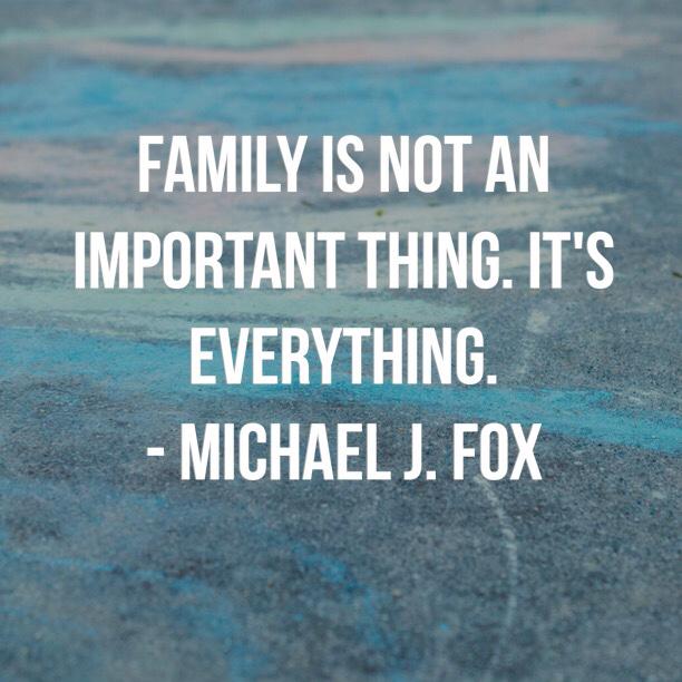 原田高志の英会話 英語スラング 略語講座 マイケル J フォックスの家族にまつわる名言 Family Is Not An Important Thing It S Everything Michael J Fox 家族とは大切なものではない すべてなのだ Http T Co Umtlyrhiyd Twitter