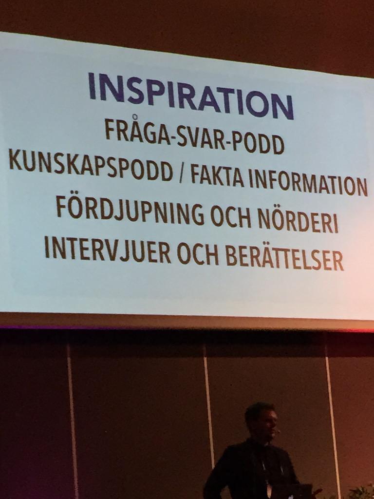 Vad ska man prata om i en podcast? Kjell Eriksson tipsar och tillägger "härma aldrig andra!" #webbdagarna