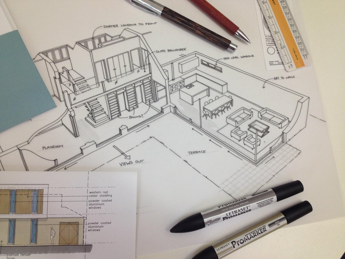 StudioStarbuck's tweet photo. An exciting ‘departure’ from our usual style - watch this space..... #architecture #interiors http://t.co/cmF9KrfLEF