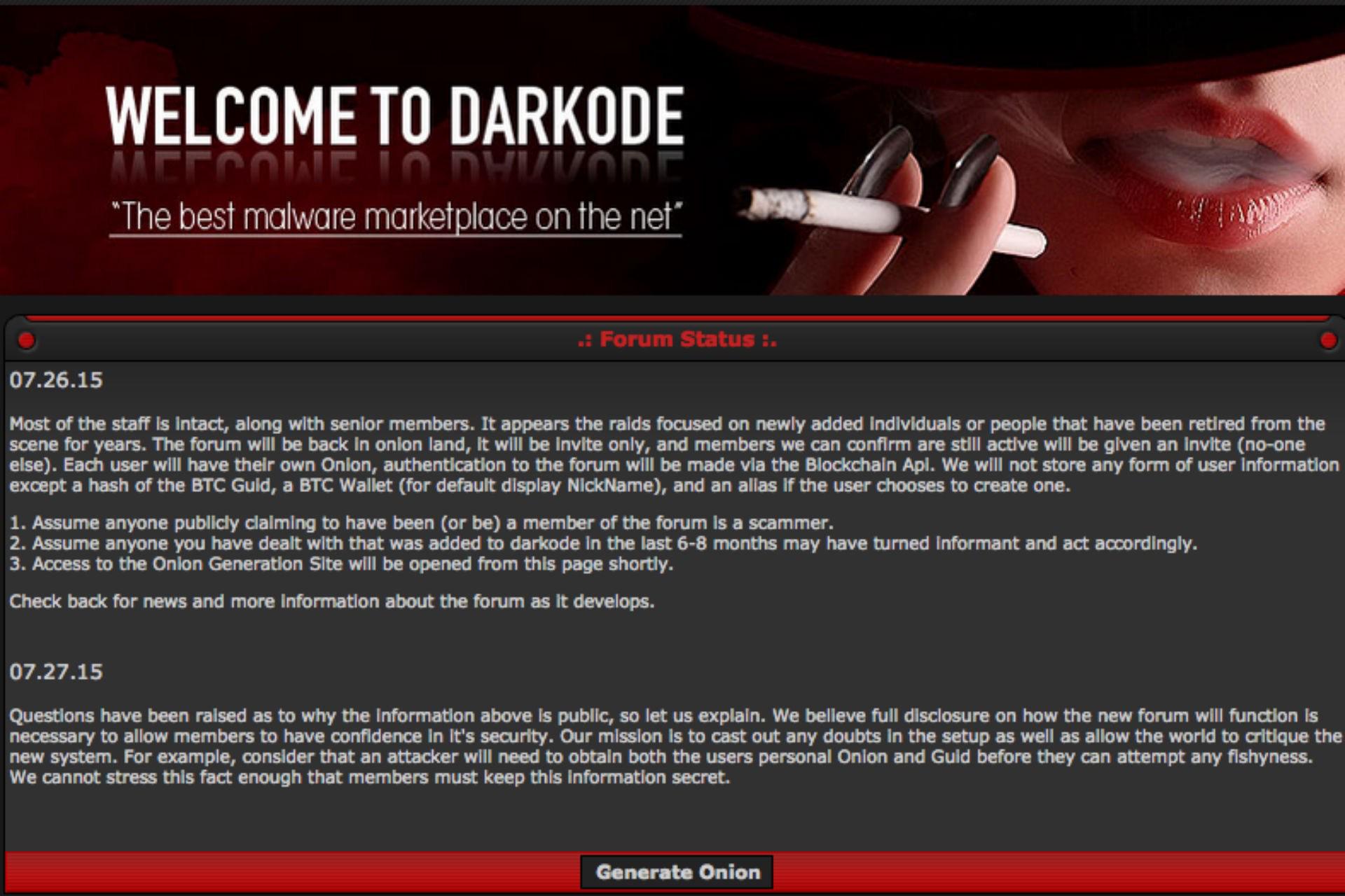 Daeva Darknet Market