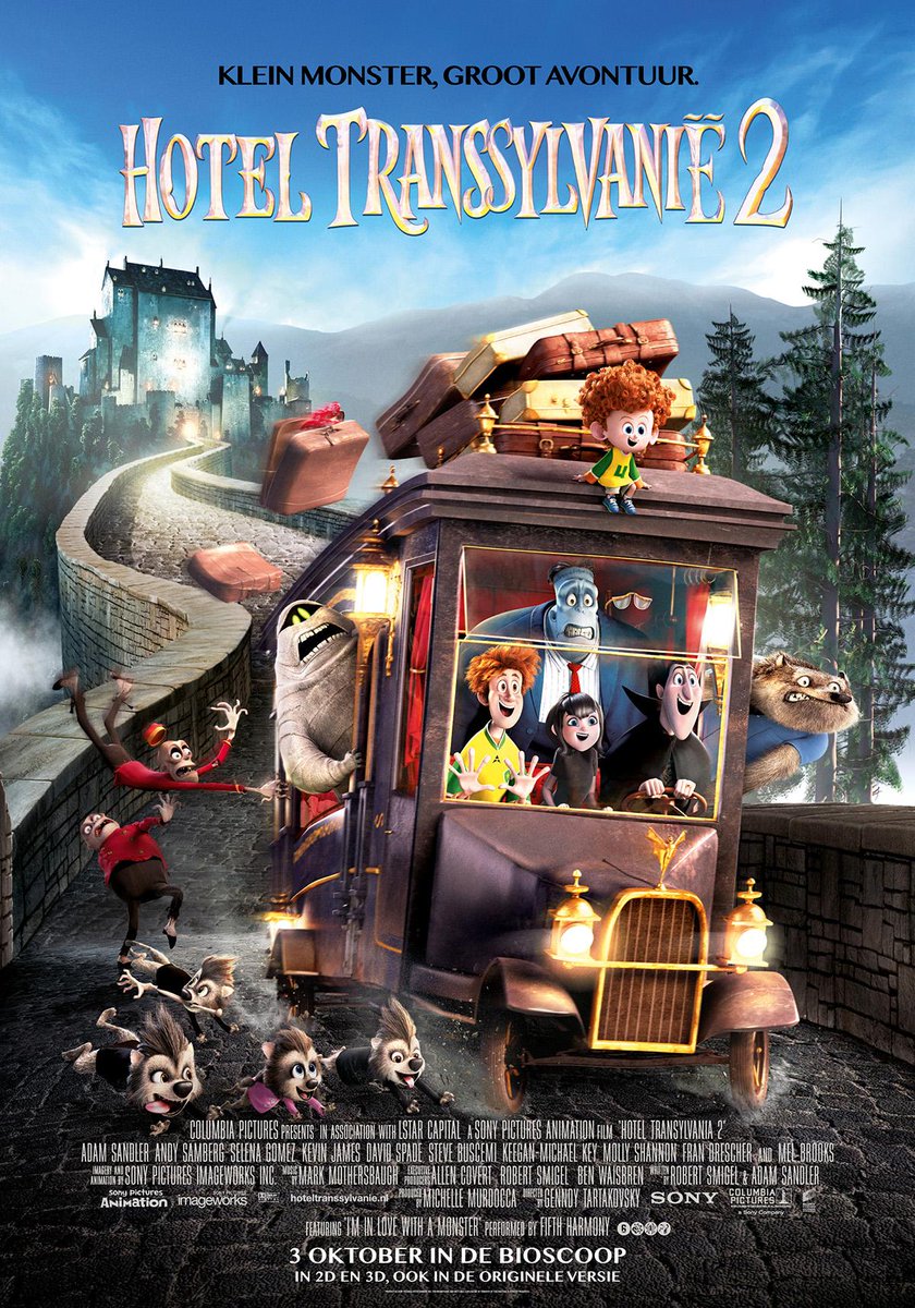 Pathenederland's tweet photo. Op 27 september de Nederlandse première van Hotel Transsylvanië 2 bij Pathé Arena. 

RT = kans maken op 4 tickets! http://t.co/RotFtaGKM6
