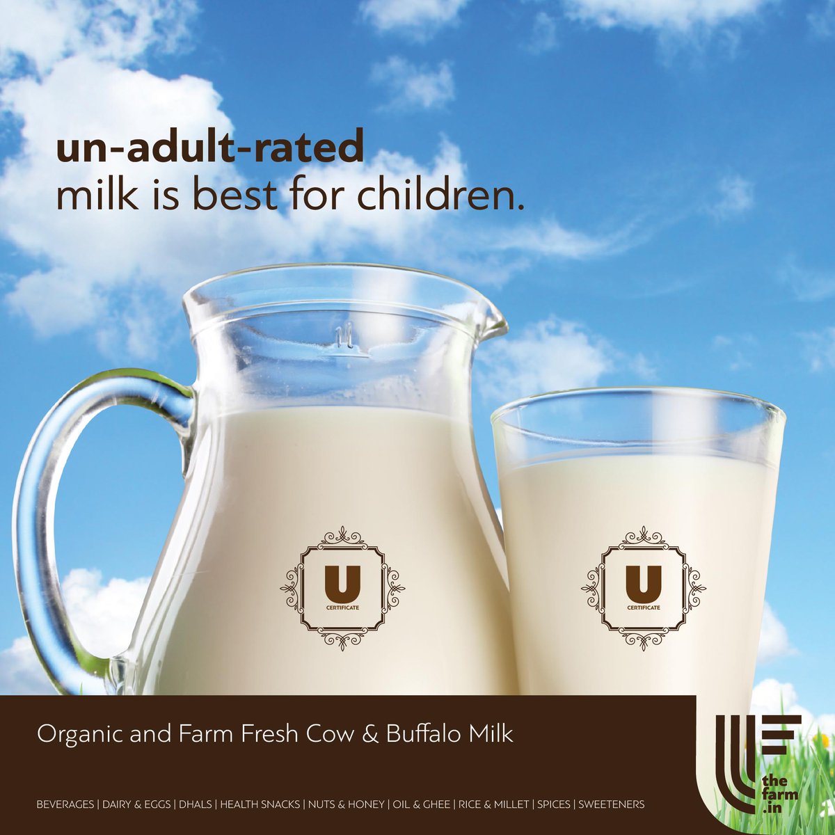 TheFarm_India's tweet photo. Un-adult-rated milk is best for children at http://t.co/Ccxs9qfWlN #Chennai #Farmfreshmilk http://t.co/xtx1cPqp2B