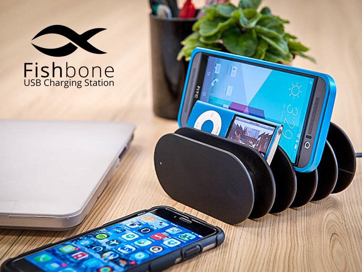 Weekiz's tweet image. #Fishbone, une #station de #recharge compacte pour vos appareils goo.gl/GhtQYu