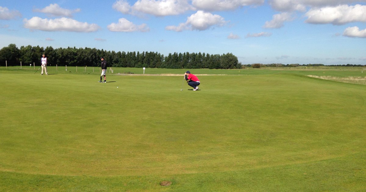 Glorious weather at Royal St George's today. Team GB not far away now. Bring it home lads!
