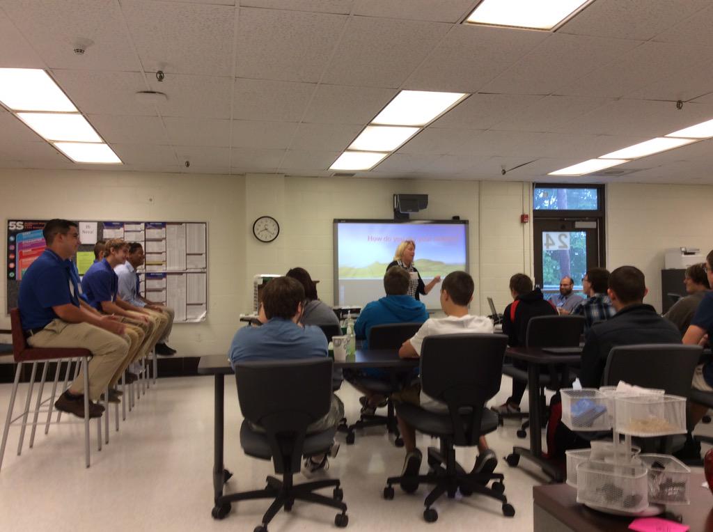 BenCareerCtr's tweet image. Mountaineer Power and Energy Co. Simulated workplace solar panel presentation livetweet