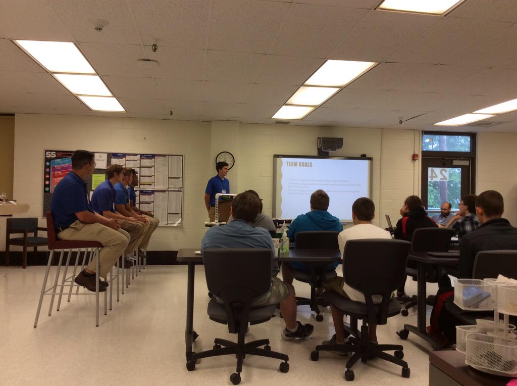 BenCareerCtr's tweet image. Mountaineer Power and Energy Co. Simulated workplace solar panel presentation livetweet