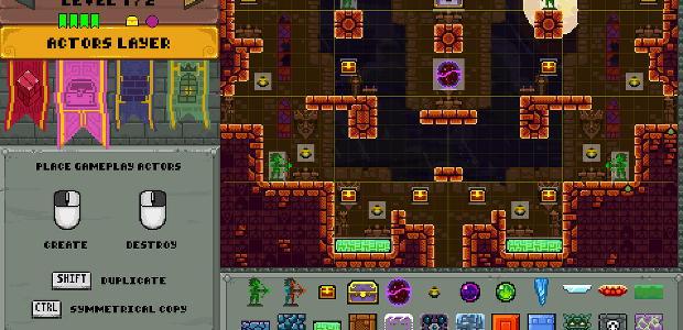 rockpapershot's tweet photo. Fab local multiplayer murderfest TowerFall now has a level editor (for its expansion): http://t.co/HgV9Jwlxtf http://t.co/ufRHaimg1f