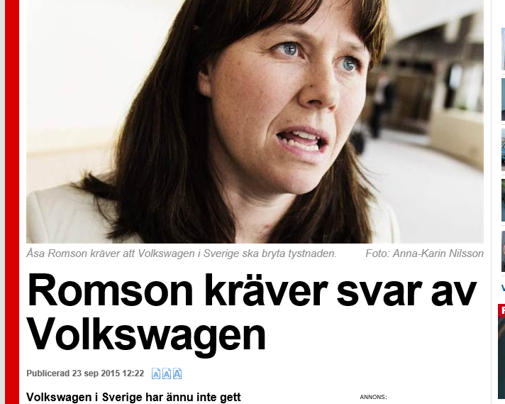 parhenriksson's tweet image. Hm. Borde hon inte snarare kommentera lite andra miljöfrågor nu när hon uppenbarligen är tillgänglig? #brunkol