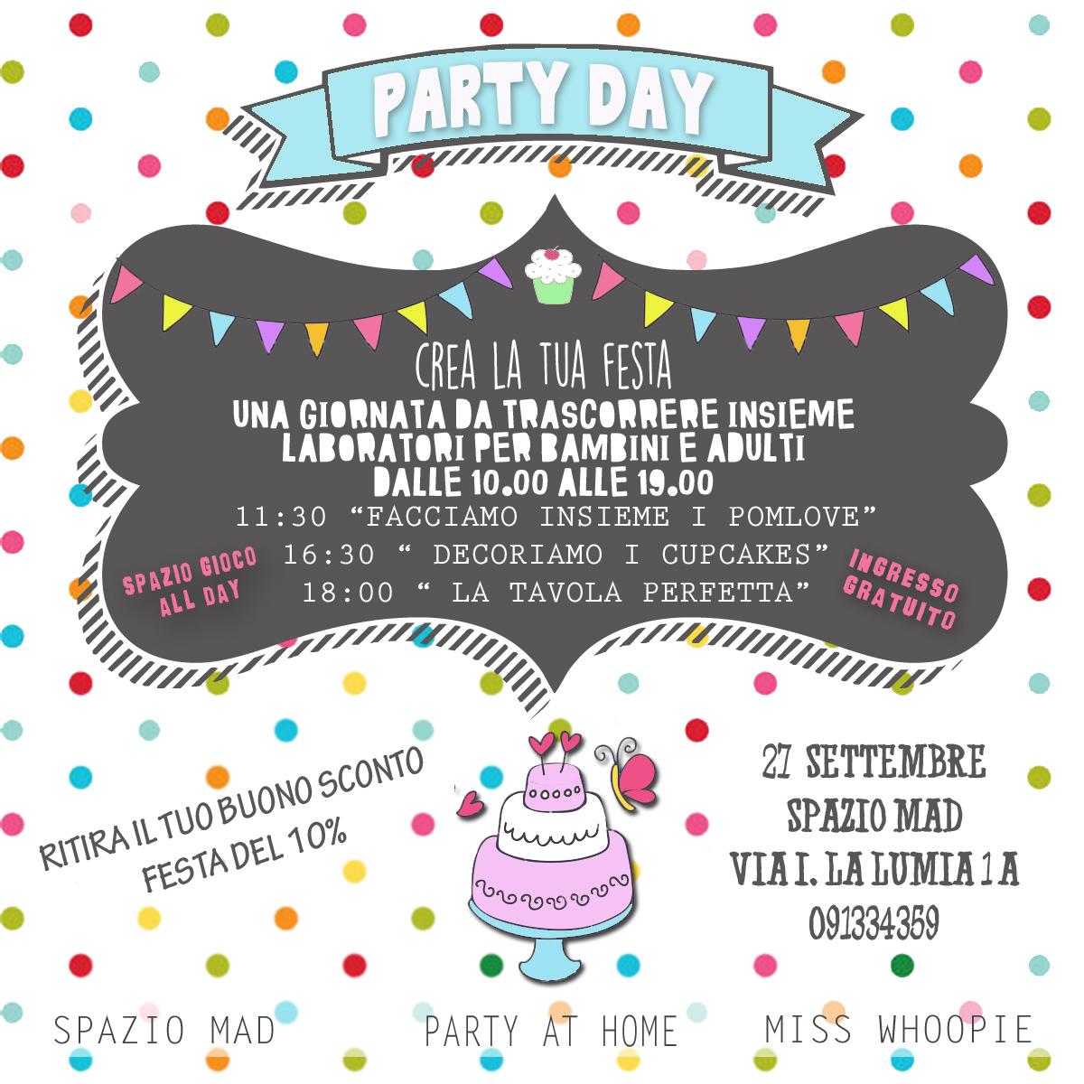 save the date: sept. 27 Party day.