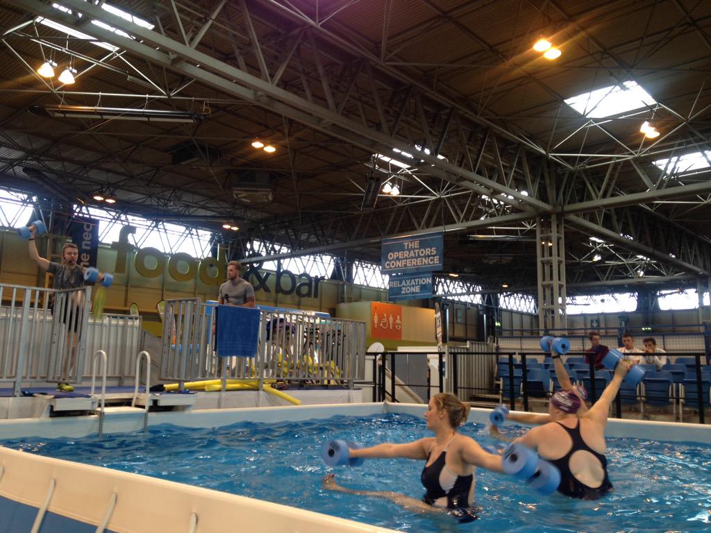 Picking my way through the madness at #leisureindustryweek2015