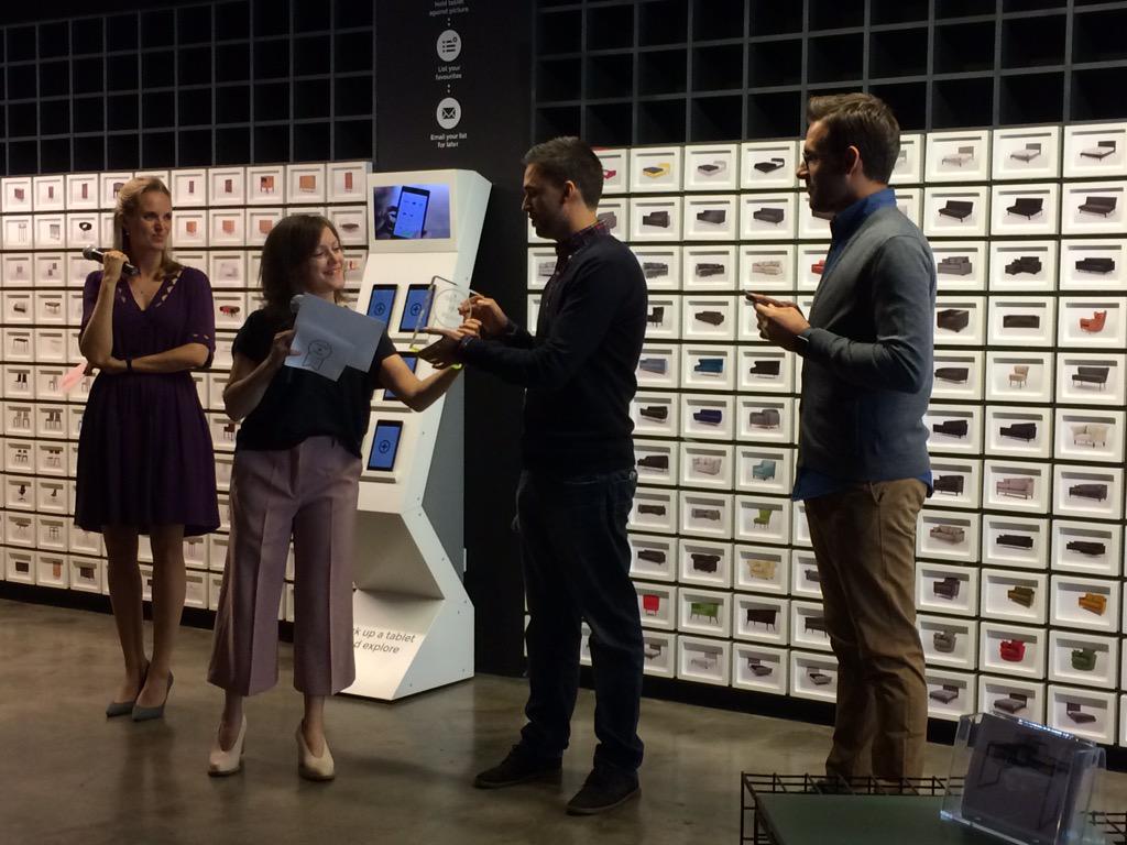 Livingetc's tweet photo. Fresh design shown at Emerging talent awards @madedotcom #overlapstorage http://t.co/kvFsKcPM5e