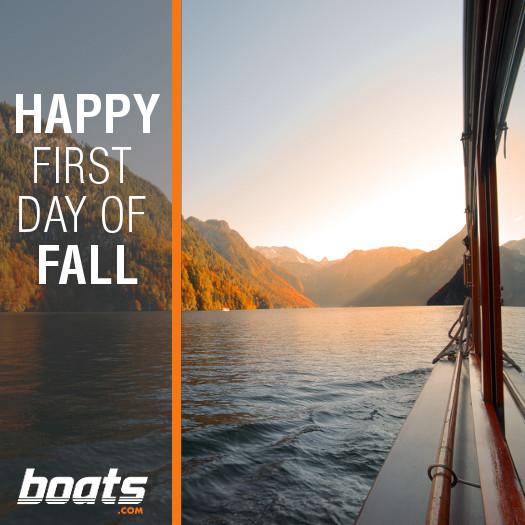 boatsdotcom's tweet image. #Boating season isn't over until we say it is. Happy #firstdayoffall. #fallboating #everythingboats
