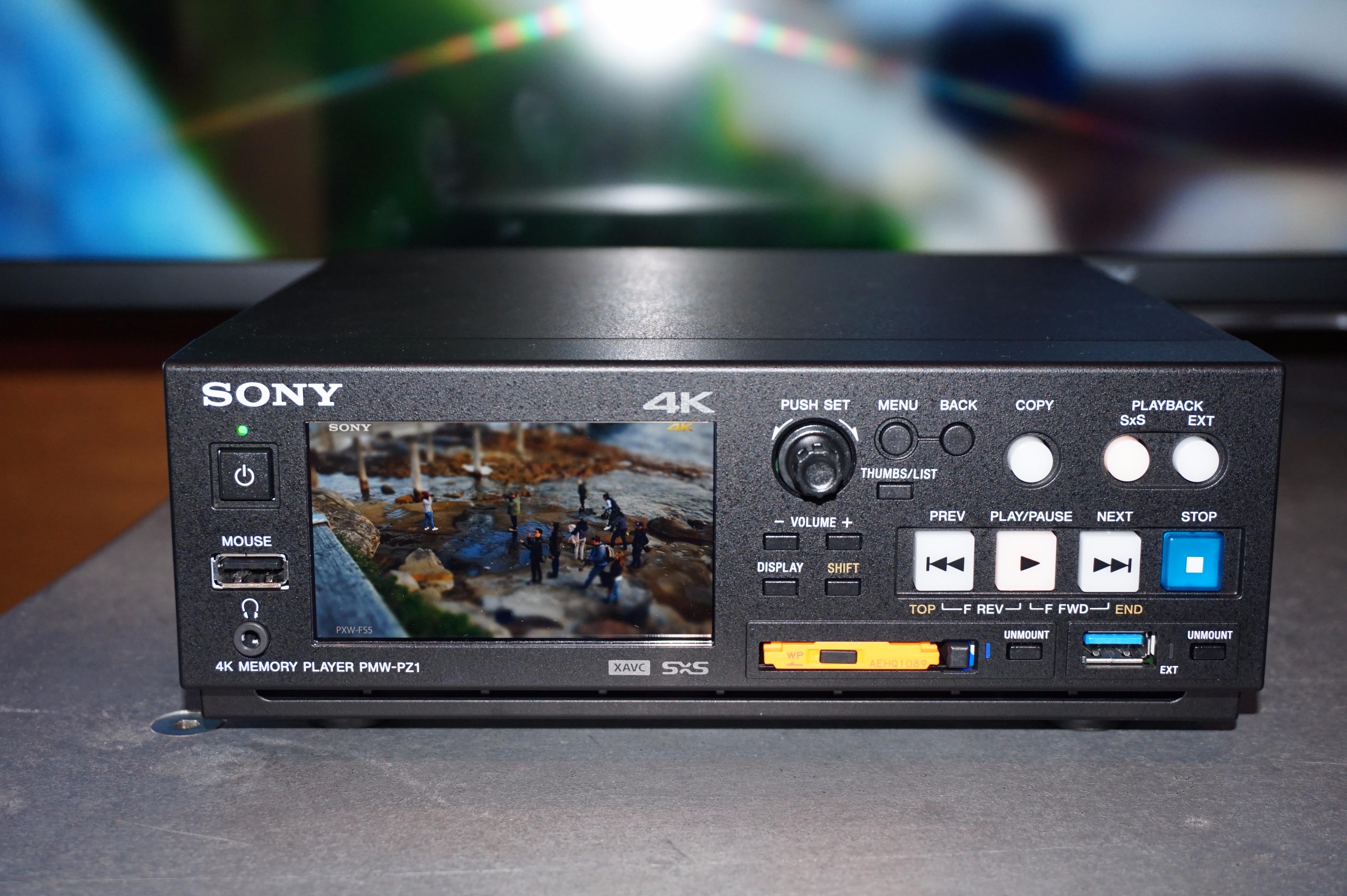 Sony Professional  US & Canada on X: Available now, Sony's PMW-PZ1 4K/HD  SXS Memory Player! Details:  #sonyprousa #PZ1 #4K #HD  #SxS  / X