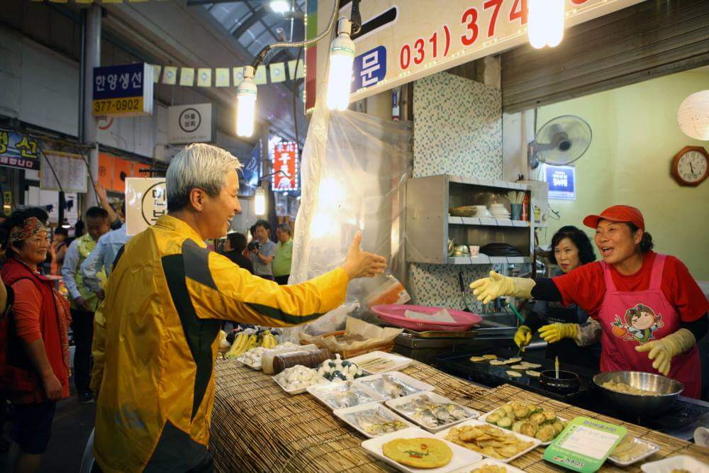 정겹고 품질 좋고 신선한 농수산물이 한가득  오산오색시장에서 추석 장보기^^