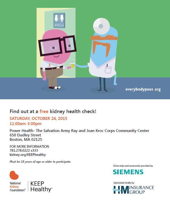 NKFNewEngland's tweet image. KEEP Healthy screening.#KROCCENTER #kidneyscreening #siemens #hminsurancegroup #Powerhealth